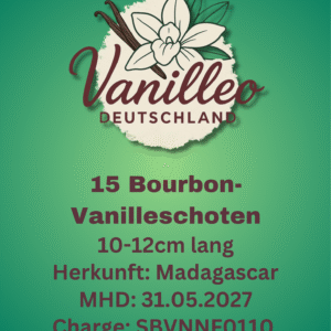 15 Vanilleschoten 10-12cm